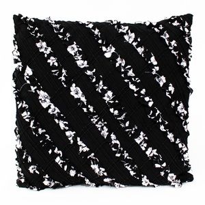 Anthropologie Handcrafted one-of-a-kind textile accent pillow